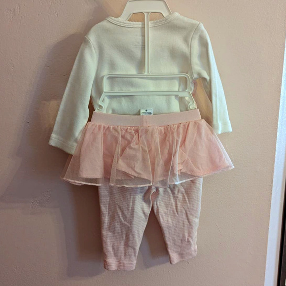 Carter's Princess Bear Tutu Pants 3 month outfit set - Picture 3 of 6
